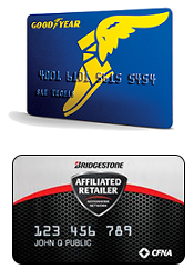 Goodyear Credit Card and Bridgestone Credit Card